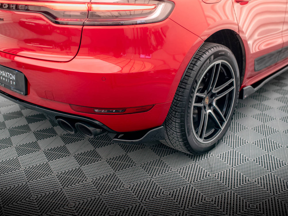 Maxton Rear Side Splitters Porsche Macan GTS / Sport Design Mk1 Facelift Maxton Rear Side Splitters Porsche Macan GTS / Sport Design Mk1 Facelift