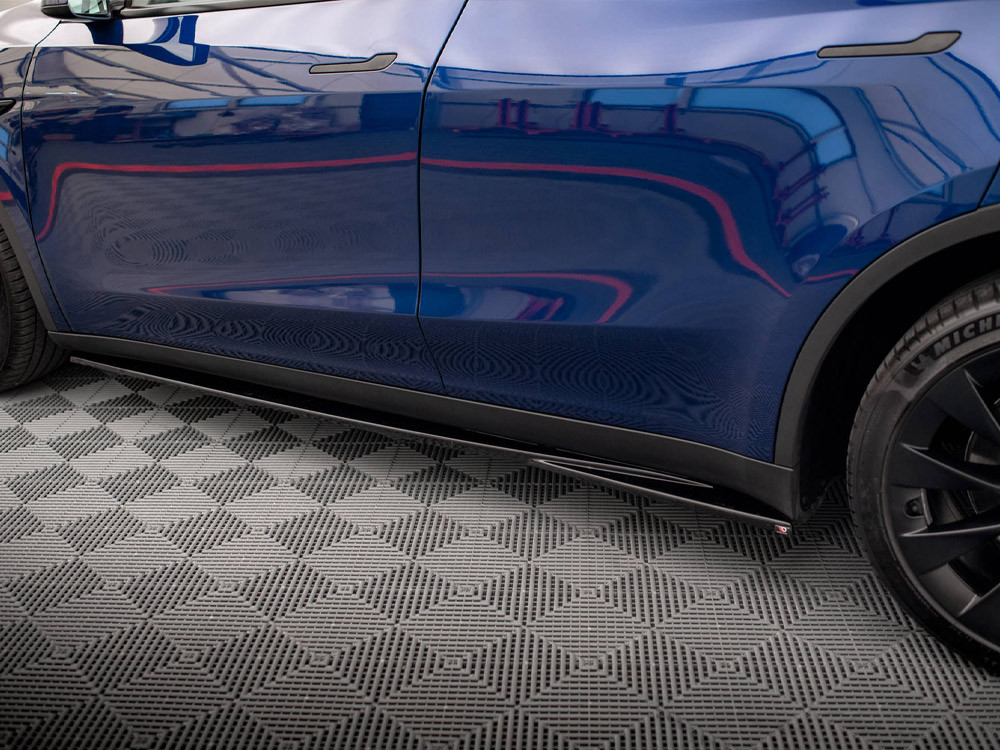 Maxton Side Skirts Diffusers V.1 Tesla Model Y