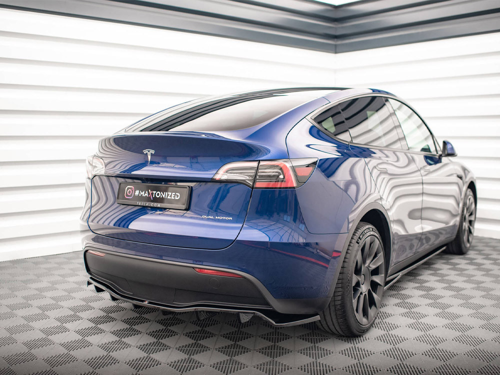 Maxton Rear Splitter (Vertical Bars) Tesla Model Y