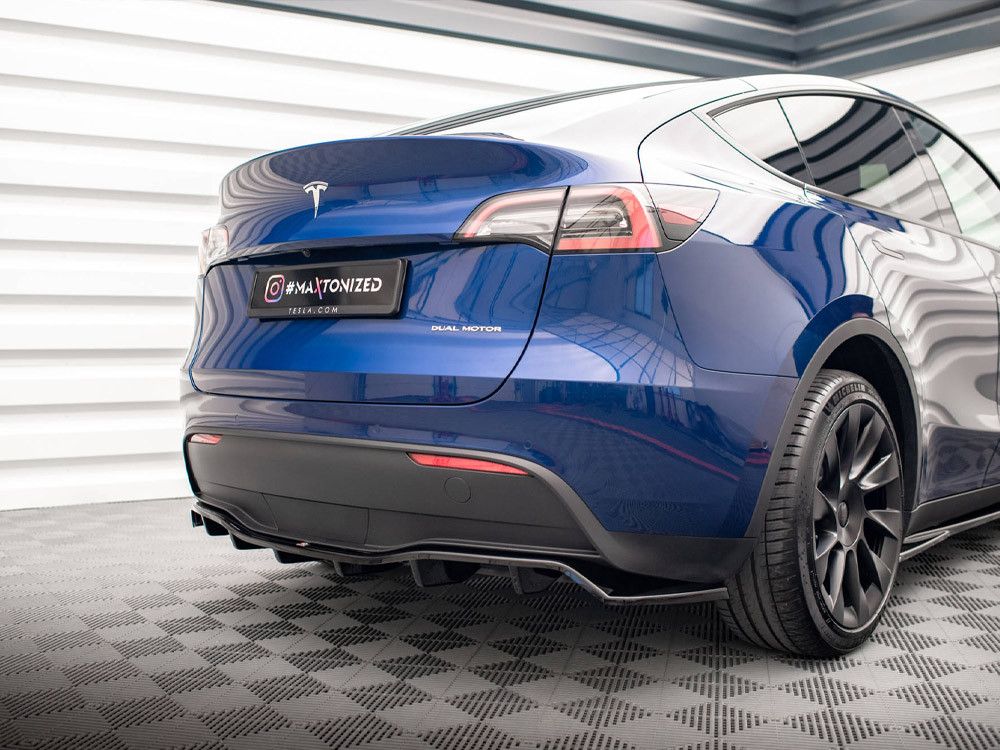 Maxton Rear Splitter (Vertical Bars) Tesla Model Y