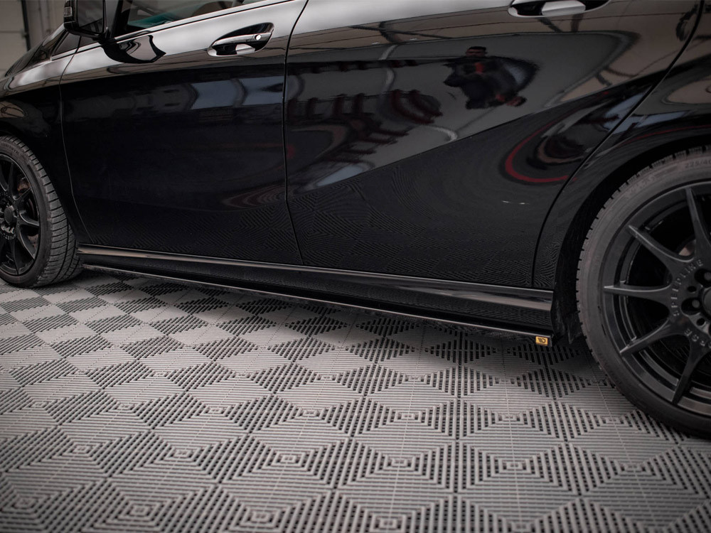 Maxton Side Skirts Diffusers Mercedes B W246 Facelift