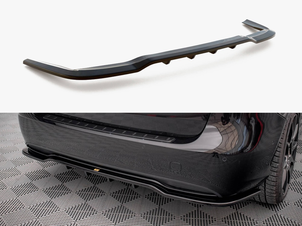 Maxton Rear Splitter (Vertical Bars) Mercedes B W246 Facelift