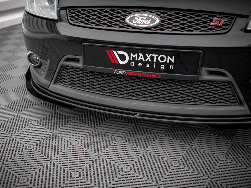 Maxton Street PRO Front Splitter V.1 + Flaps Ford Fiesta ST Mk6