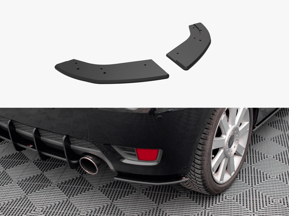 Maxton Street PRO Rear Side Splitters Ford Fiesta ST Mk6