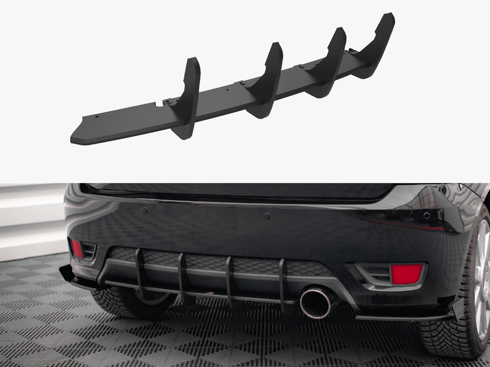 Maxton Street PRO Rear Diffuser Ford Fiesta ST Mk6