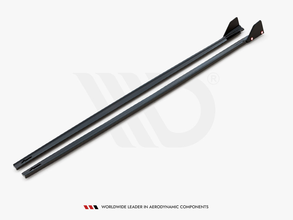 Maxton Side Skirts Diffusers V.1 + Flaps Toyota Yaris Mk4