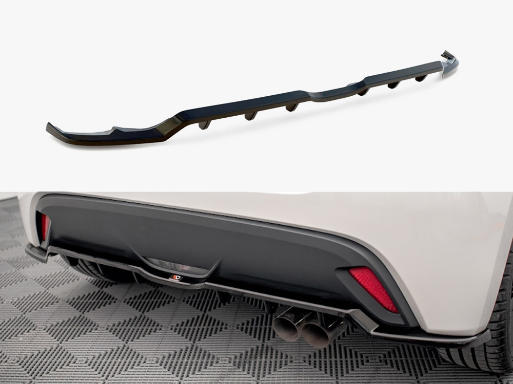 Maxton Rear Splitter V.2 (Vertical Bars) Toyota Yaris Mk4