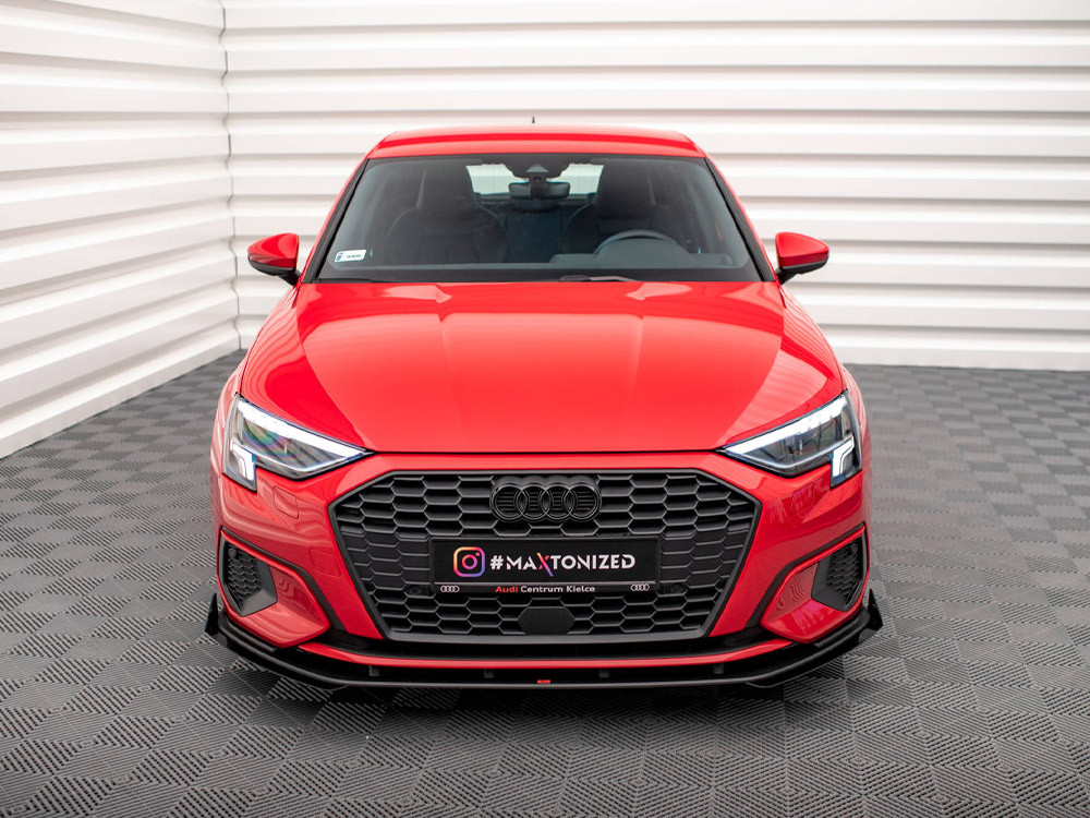 Maxton Street PRO Front Splitter + Flaps Audi A3 8Y Maxton Street PRO Front Splitter + Flaps Audi A3 8Y