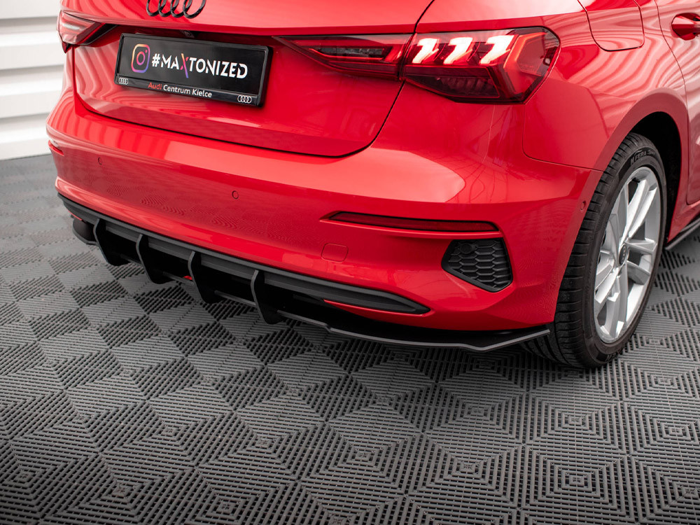 Maxton Street PRO Rear Diffuser Audi A3 Sportback 8Y Maxton Street PRO Rear Diffuser Audi A3 Sportback 8Y