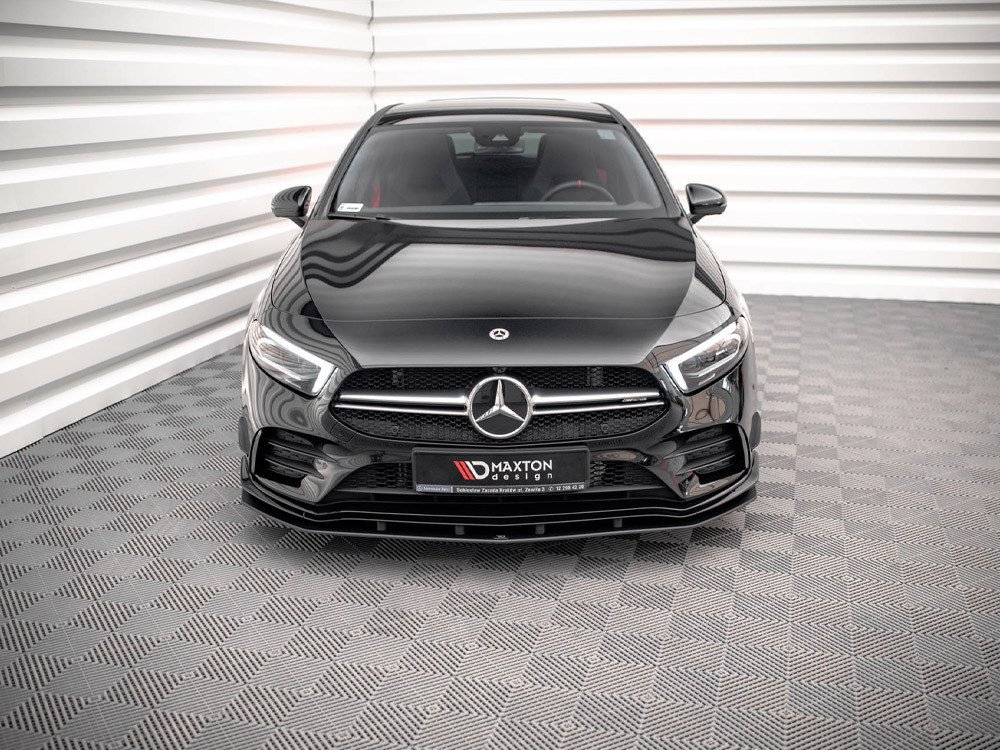 Maxton Street PRO Front Splitter Mercedes A35 AMG / AMG-Line Aero Pack W177