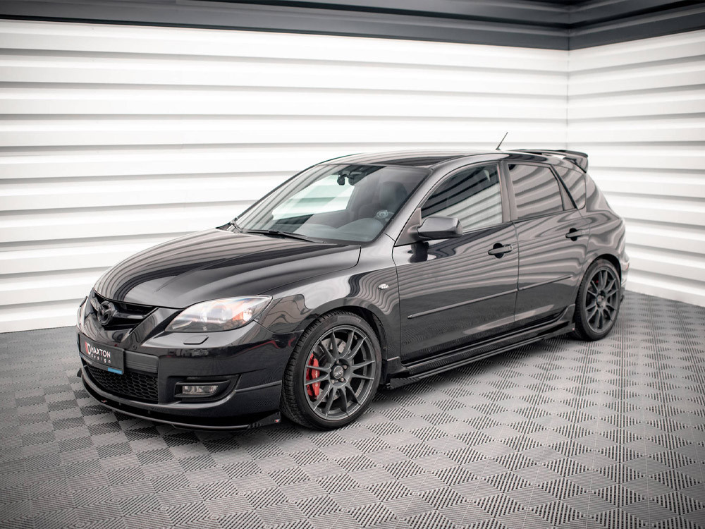 Maxton Front Flaps Mazda 3 MPS Mk1