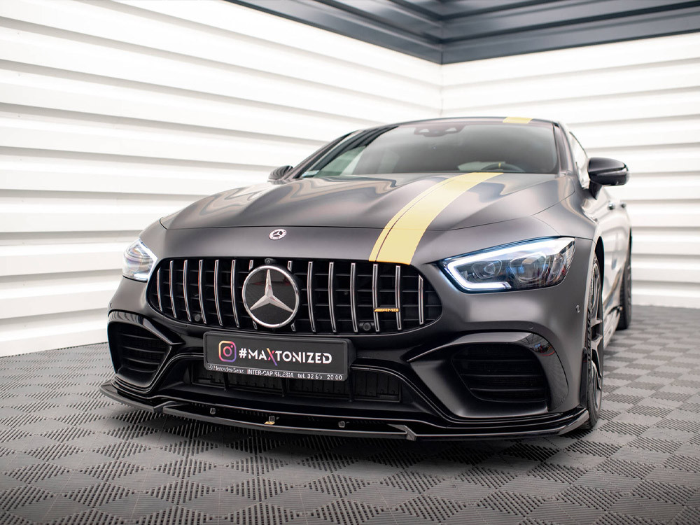 Maxton Front Splitter V.3 Mercedes AMG GT 63S 4-door Coupe Aero