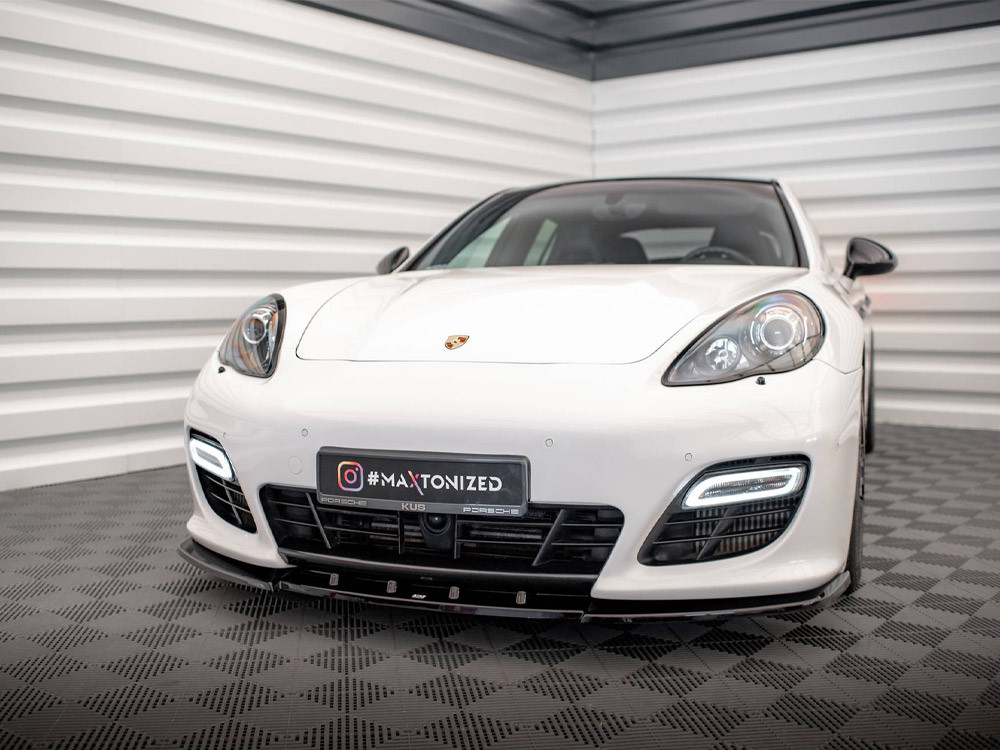 Maxton Front Splitter V.1 Porsche Panamera Turbo Sport Design Package 970 Maxton Front Splitter V.1 Porsche Panamera Turbo Sport Design Package 970