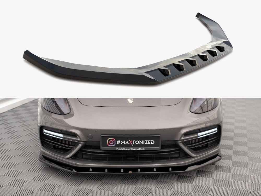Maxton Front Splitter V.1 Porsche Panamera Turbo S E-Hybrid Maxton Front Splitter V.1 Porsche Panamera Turbo S E-Hybrid