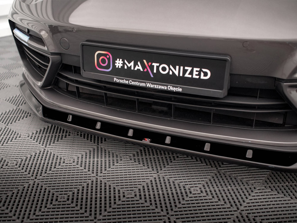 Maxton Front Splitter V.1 Porsche Panamera Turbo S E-Hybrid Maxton Front Splitter V.1 Porsche Panamera Turbo S E-Hybrid