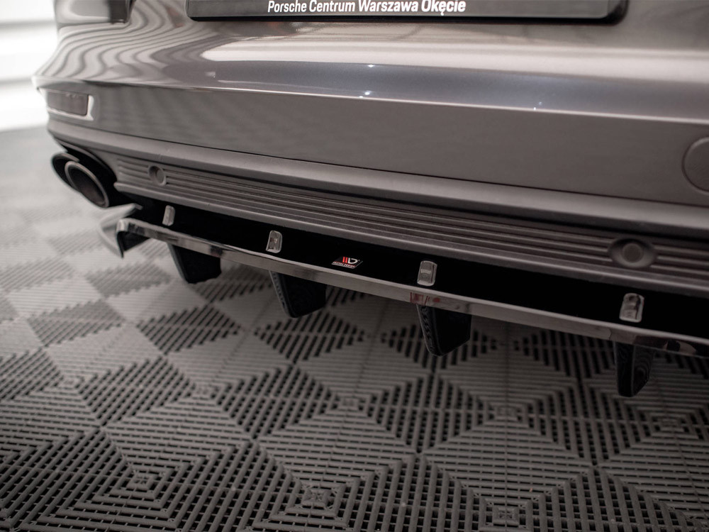 Maxton Rear Splitter (Vertical Bars) Porsche Panamera Turbo S E-Hybrid / Panamera E-Hybrid / Panamera 4S 971 Maxton Rear Splitter (Vertical Bars) Porsche Panamera Turbo S E-Hybrid / Panamera E-Hybrid / Panamera 4S 971
