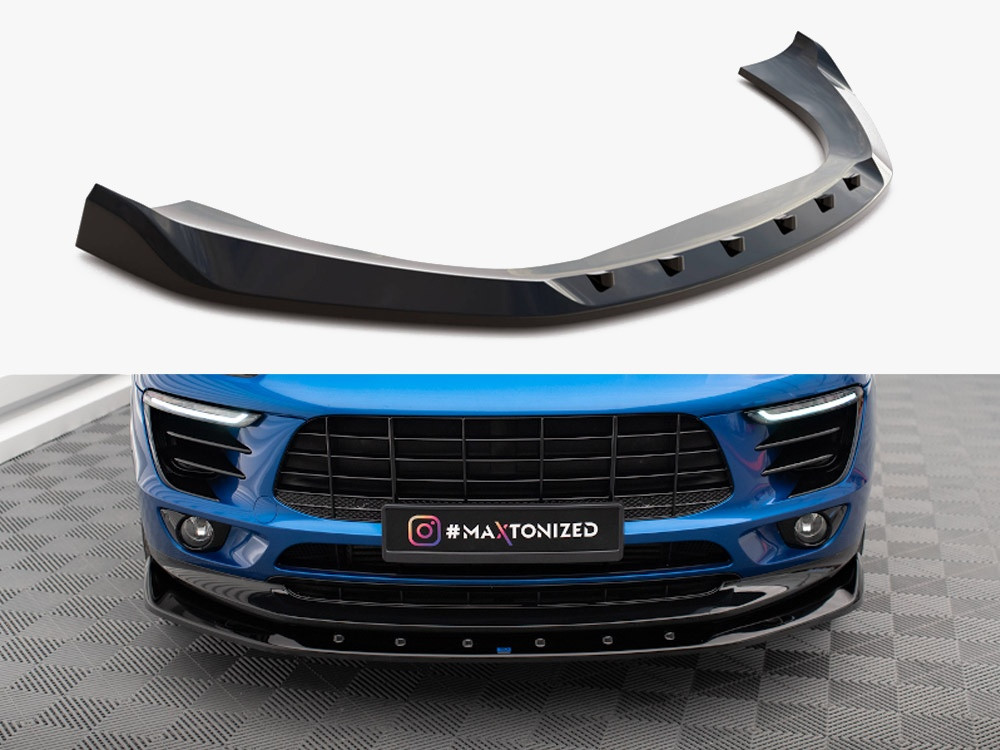 Maxton Front Splitter V.1 Porsche Macan Mk1 Maxton Front Splitter V.1 Porsche Macan Mk1