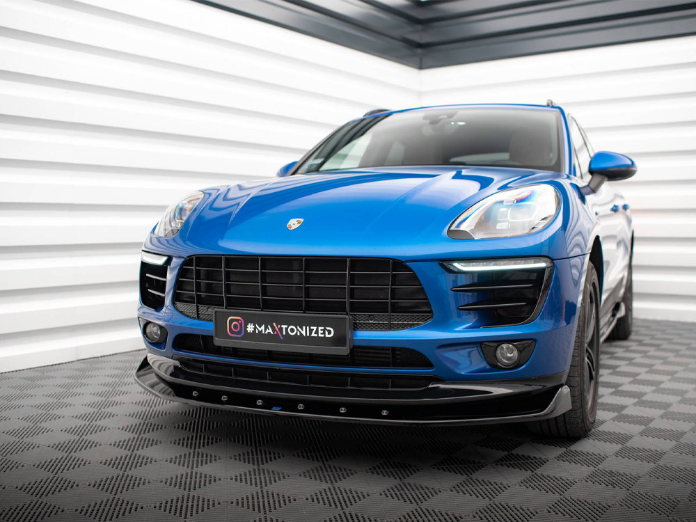 Maxton Front Splitter V.1 Porsche Macan Mk1 Maxton Front Splitter V.1 Porsche Macan Mk1
