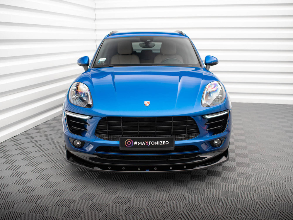 Maxton Front Splitter V.1 Porsche Macan Mk1 Maxton Front Splitter V.1 Porsche Macan Mk1