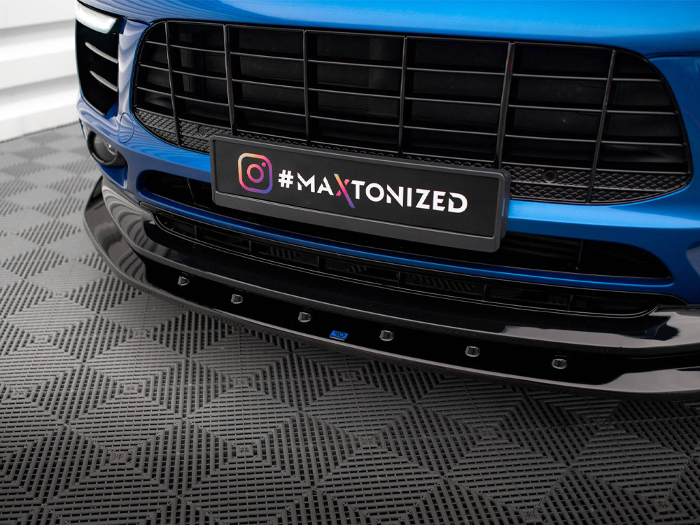 Maxton Front Splitter V.1 Porsche Macan Mk1 Maxton Front Splitter V.1 Porsche Macan Mk1