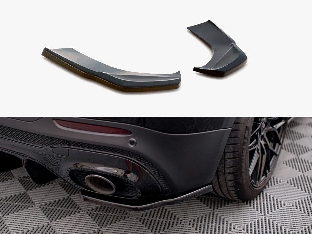 Maxton Rear Side Splitters Mercedes-AMG GLB 35 / AMG-Line X247