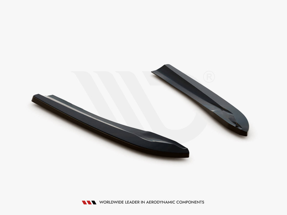 Maxton Rear Side Splitters Mercedes-Benz C Coupe / Sedan / Estate AMG-Line C204 / W204 Facelift / S204 Facelift