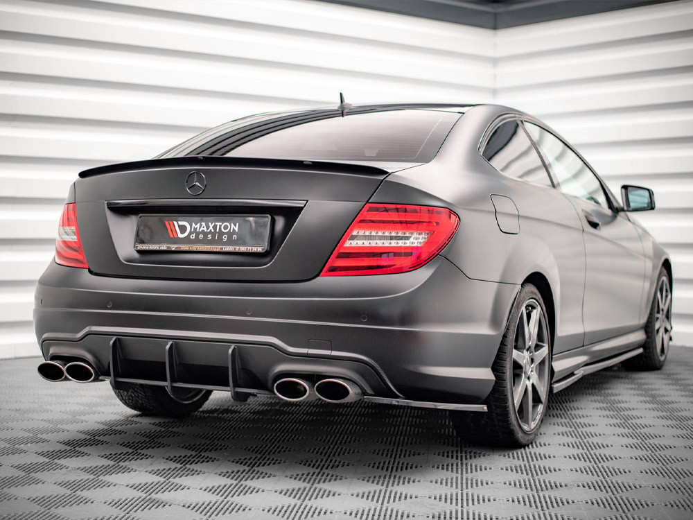 Maxton Street Pro Rear Diffuser Mercedes C Coupe AMG-Line C204