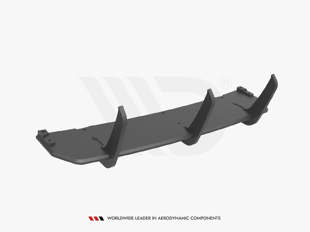 Maxton Street Pro Rear Diffuser Mercedes C Coupe AMG-Line C204