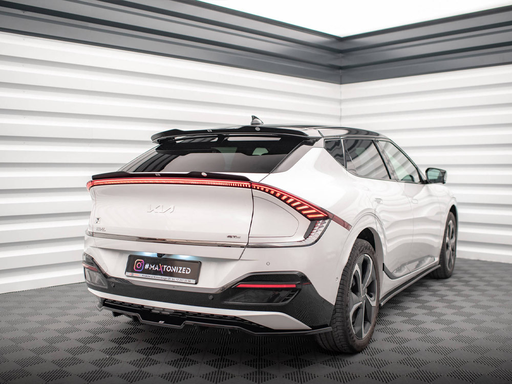 Maxton Lower Spoiler CAP Kia EV6 GT-Line Mk1
