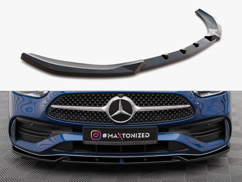 Maxton Front Splitter V.1 Mercedes-Benz C AMG-Line / 43 AMG W206