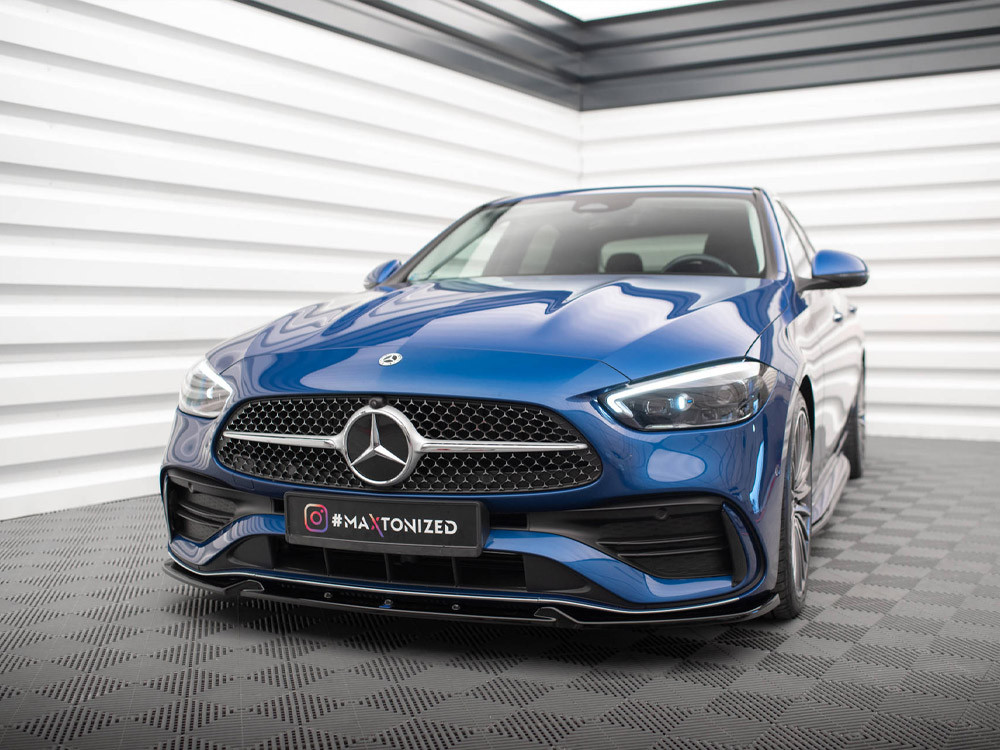 Maxton Front Splitter V.1 Mercedes-Benz C AMG-Line / 43 AMG W206