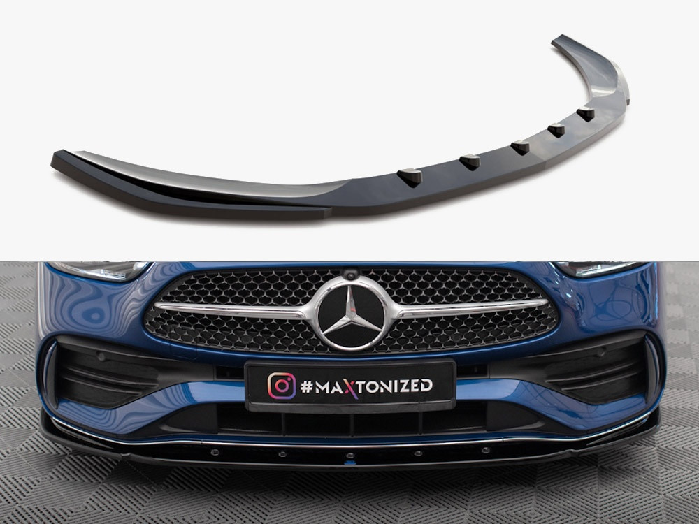 Maxton Front Splitter V.2 Mercedes-Benz C AMG-Line / 43 AMG W206
