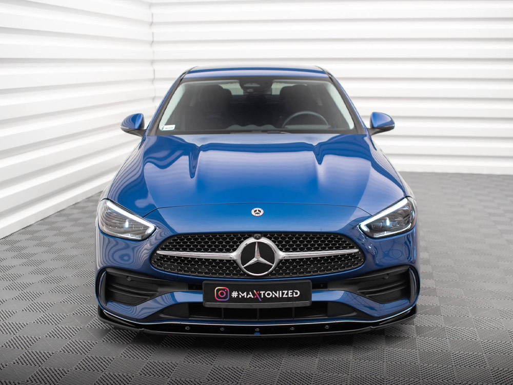 Maxton Front Splitter V.2 Mercedes-Benz C AMG-Line / 43 AMG W206