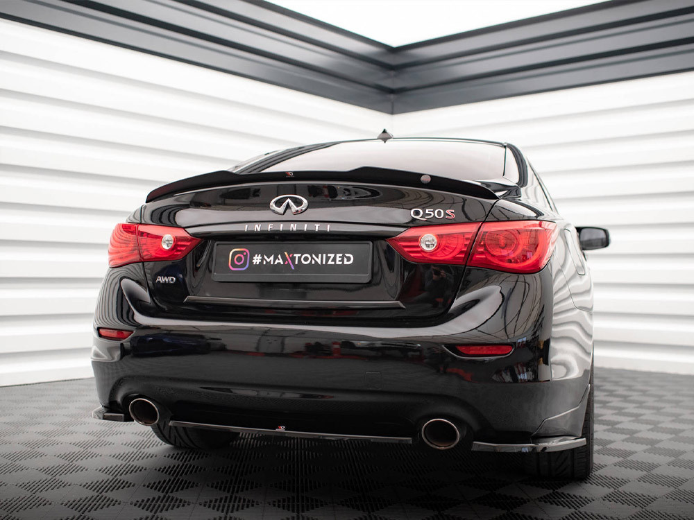 Maxton Spoiler CAP Infiniti Q50 S Mk1