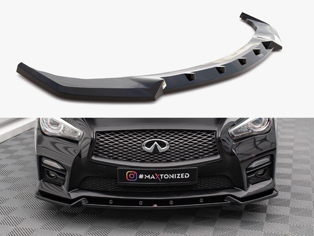 Maxton Front Splitter V.2 Infiniti Q50 S Mk1