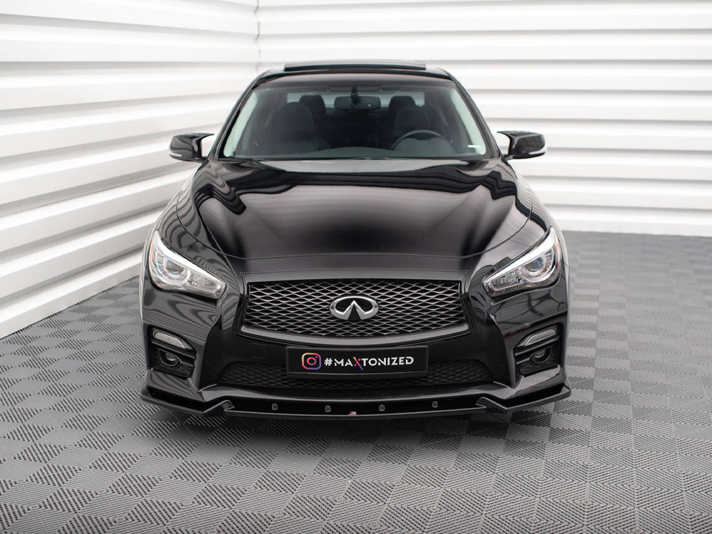 Maxton Front Splitter V.2 Infiniti Q50 S Mk1