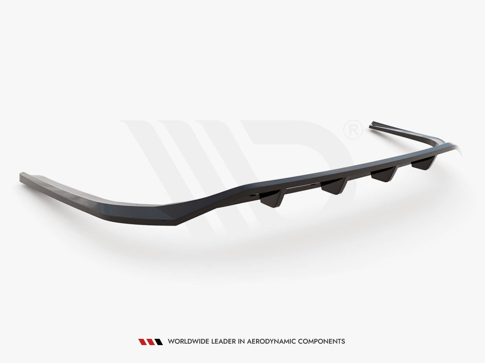 Maxton Central Rear Splitter (Vertical Bars) Lexus ES F Sport Mk7