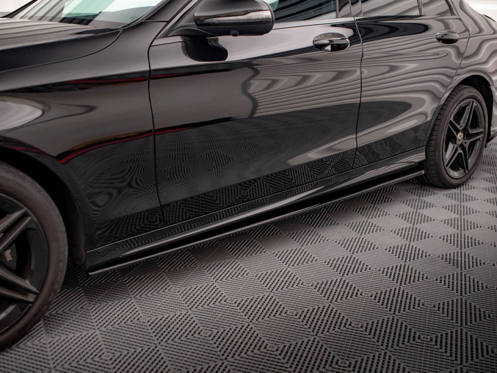 Maxton Side Skirts Diffusers Mercedes-Benz C43 / C AMG-Line Sedan / Estate W205 / S205 Facelift Maxton Side Skirts Diffusers Mercedes-Benz C43 / C AMG-Line Sedan / Estate W205 / S205 Facelift