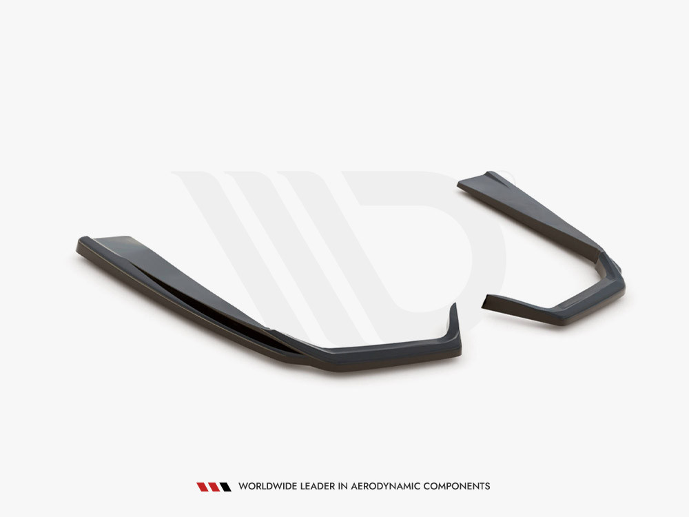 Maxton Rear Side Splitters Mercedes-AMG C43 Sedan / Estate W205 / S205 Facelift