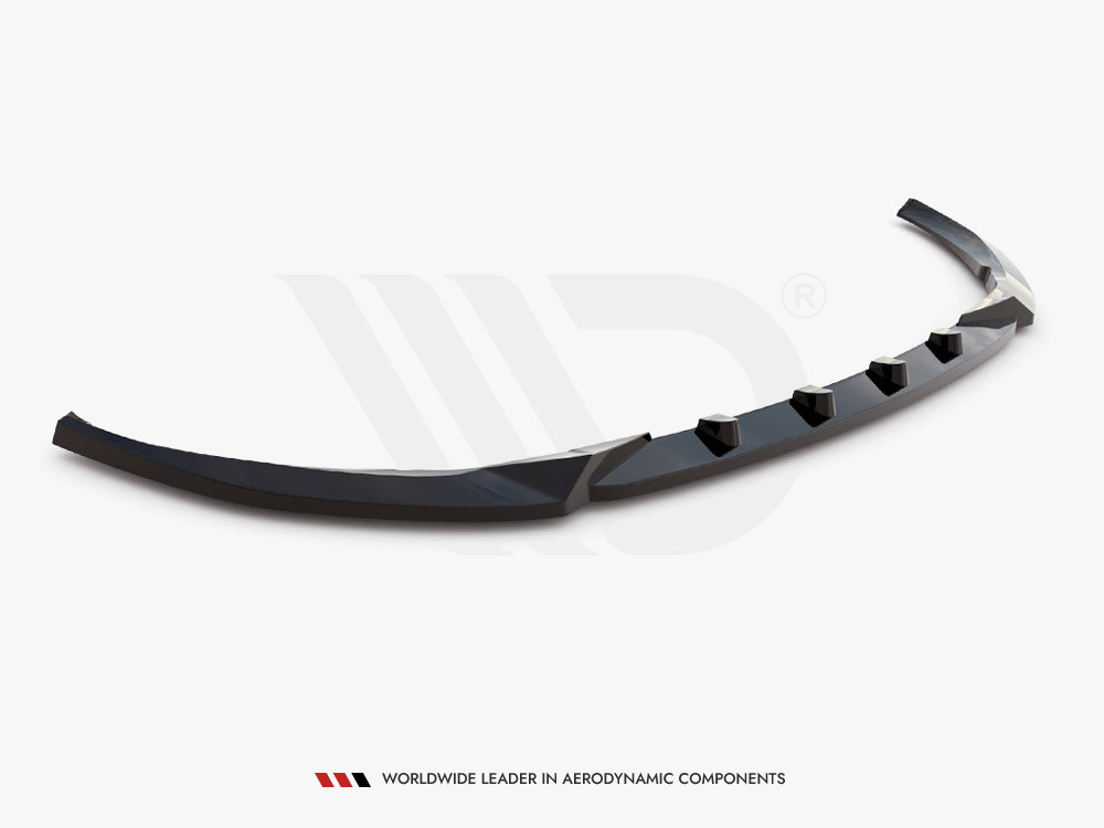 Maxton Front Splitter V.2 Mercedes-Benz C AMG Line Sedan / Coupe / Estate W205 / C205 / S205 Facelift