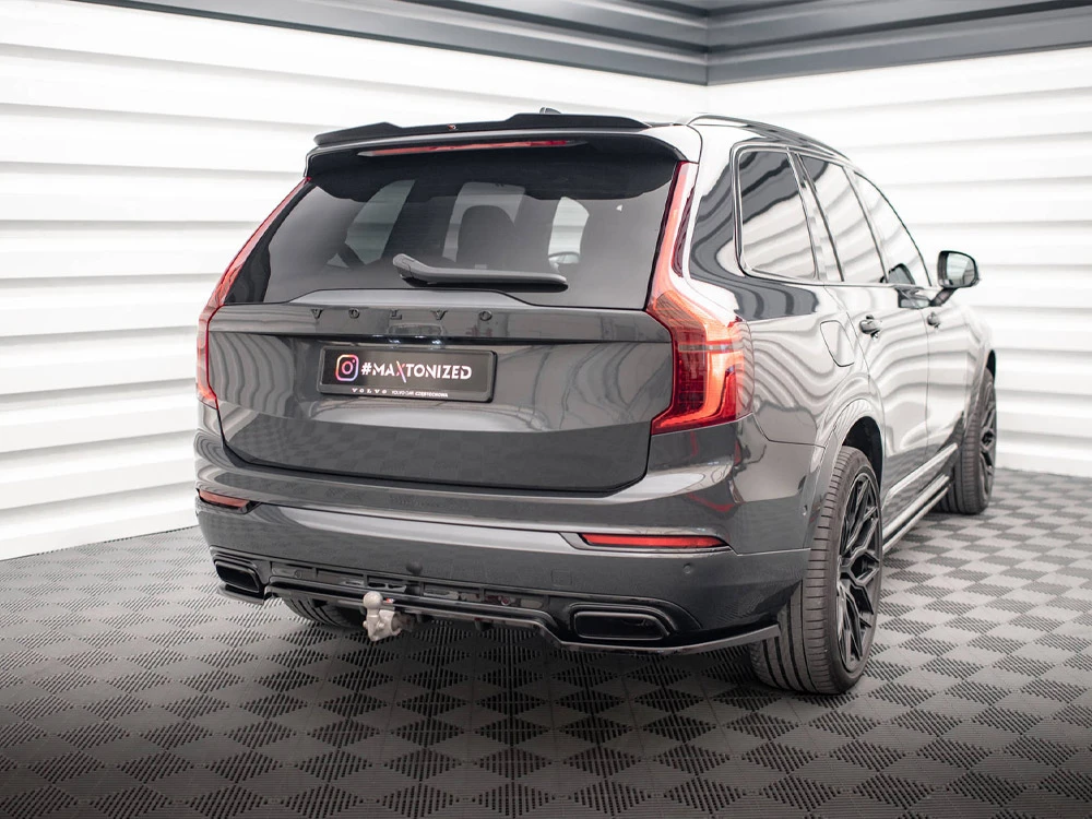 Maxton Rear Splitter (Vertical Bars) Volvo XC90 R-Design Mk2 / Mk2 Facelift