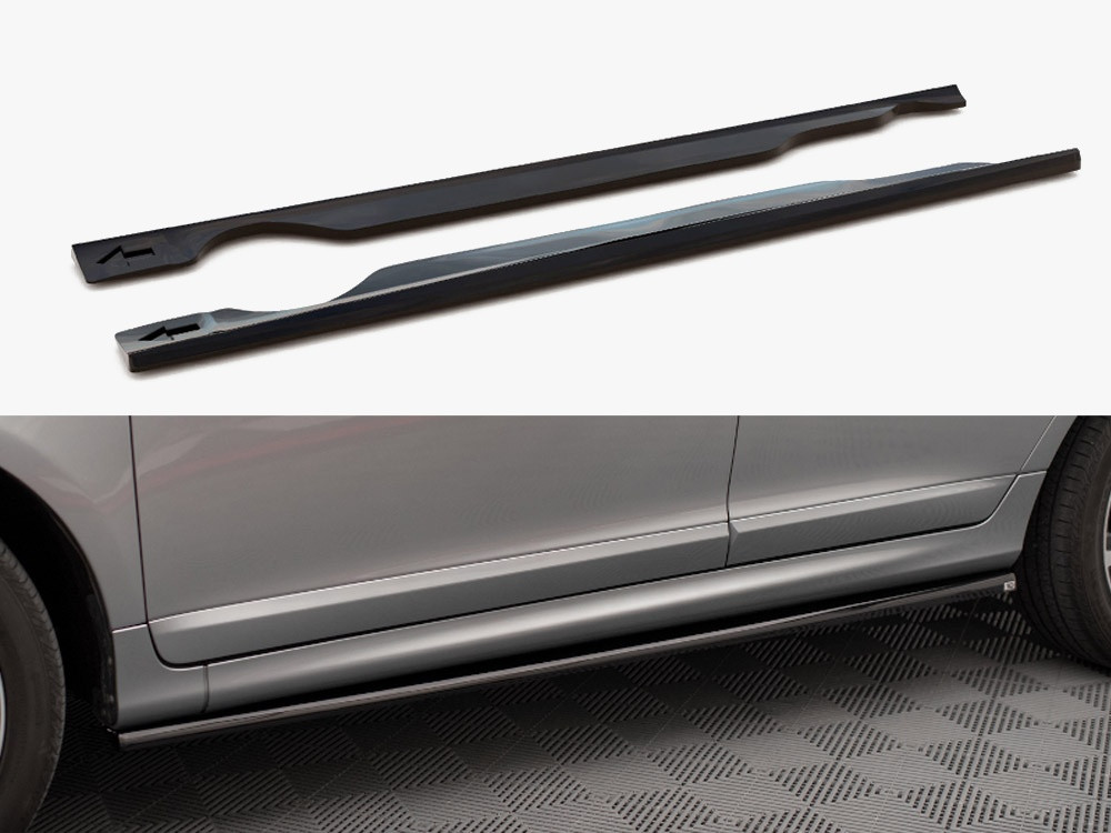 Maxton Side Skirts Diffusers Volvo XC60 R-Design Mk1 Facelift
