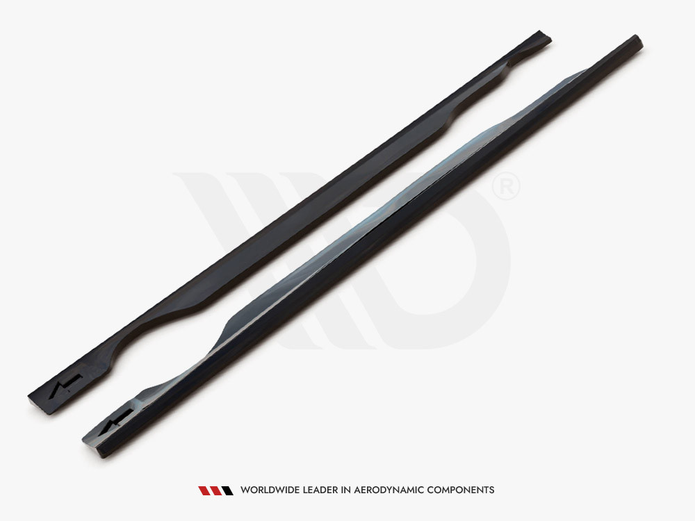 Maxton Side Skirts Diffusers Volvo XC60 R-Design Mk1 Facelift