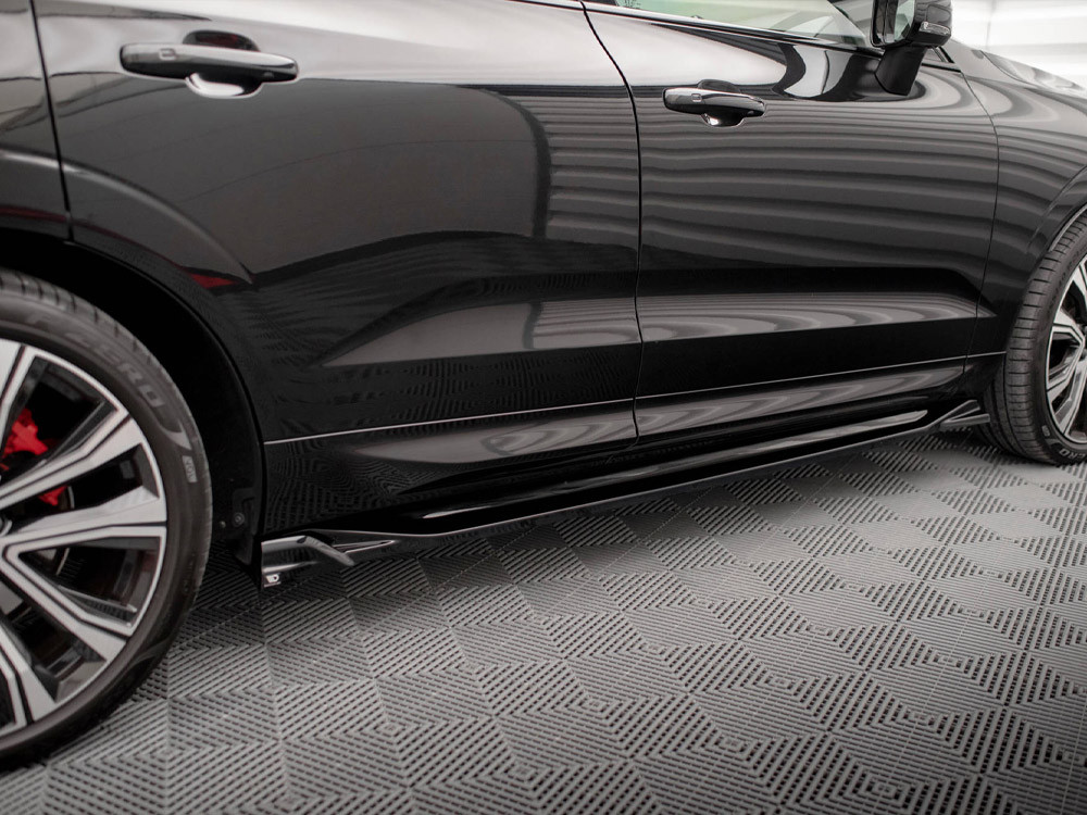 Maxton Side Skirts Diffusers Volvo XC60 R-Design Mk2 Facelift