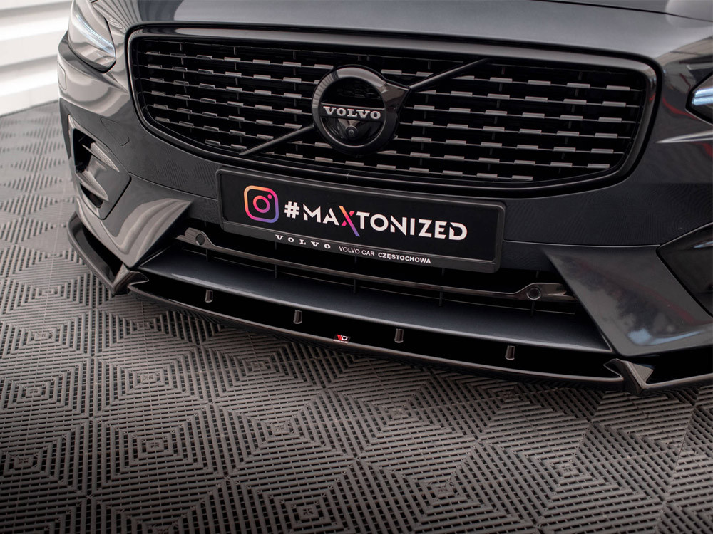 Maxton Front Splitter Volvo V90 / S90 R-Design Mk2