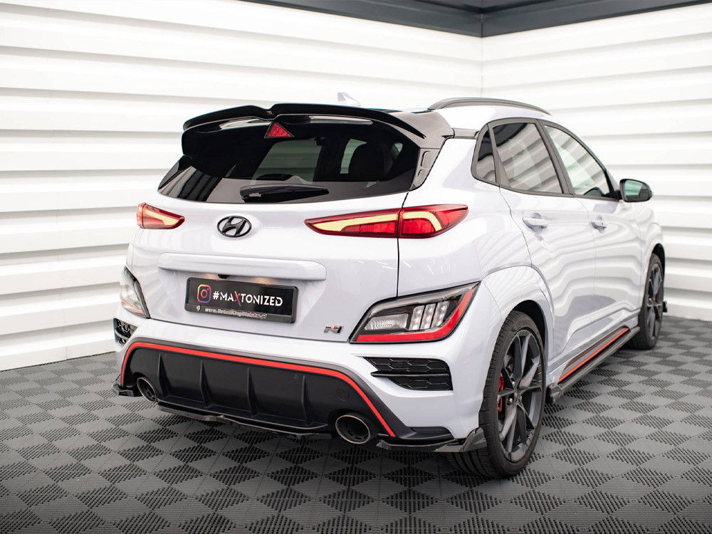 Maxton Spoiler CAP Hyundai Kona N Mk1