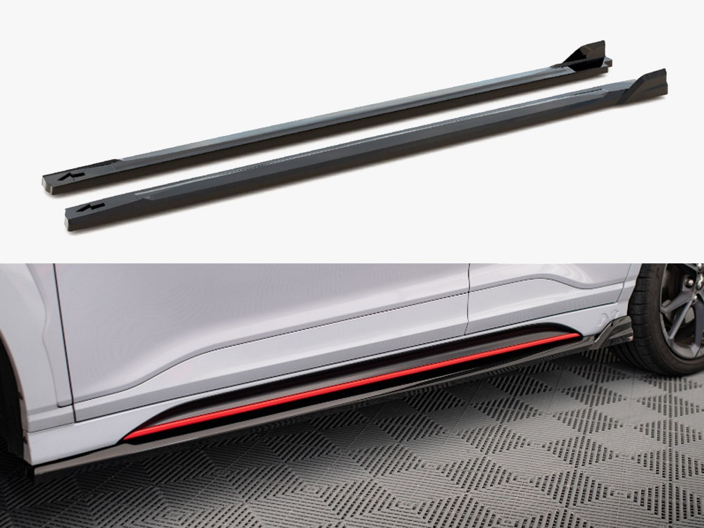 Maxton Side Skirts Diffusers V.2 Hyundai Kona N Mk1