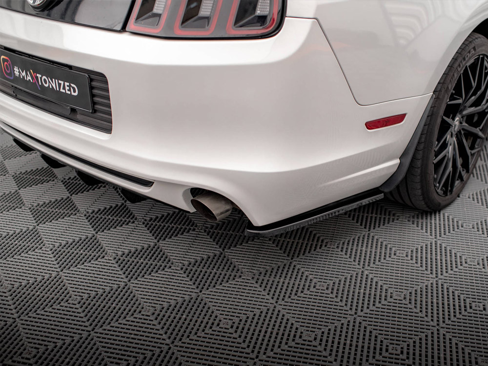 Maxton Rear Side Splitters Ford Mustang Mk5 Facelift