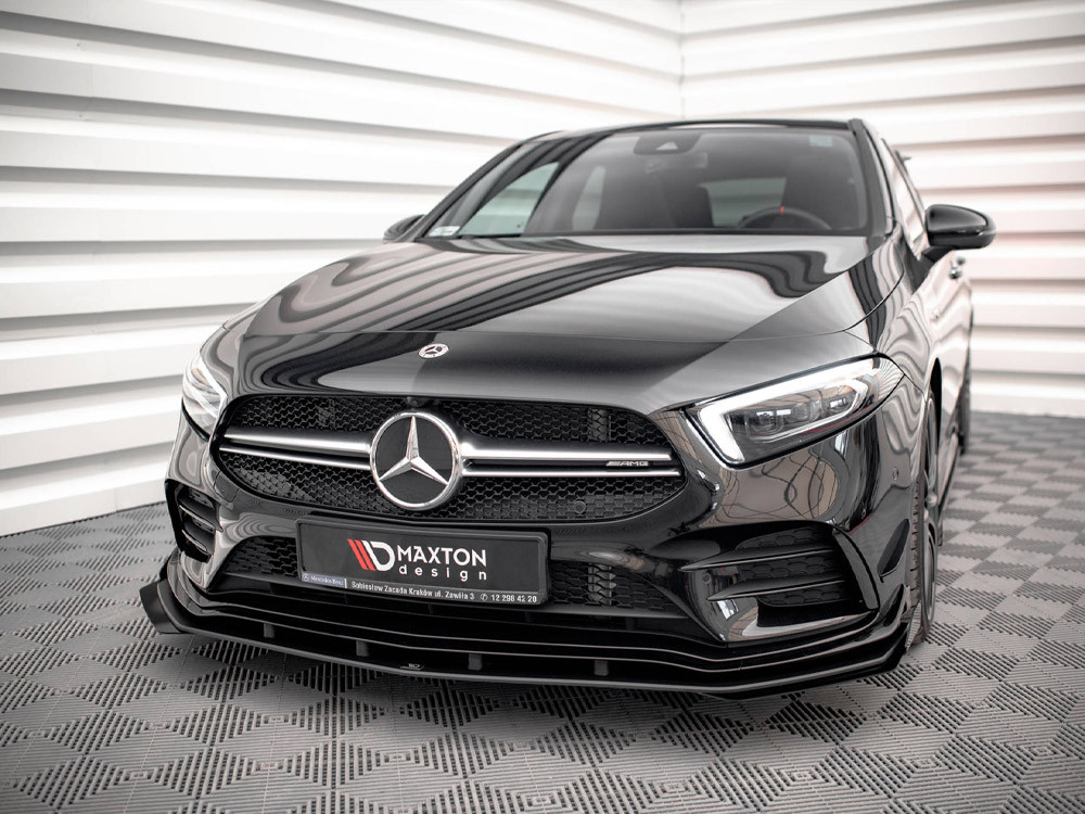 Maxton Front Flaps Mercedes A35 AMG / AMG-Line Aero Pack W177