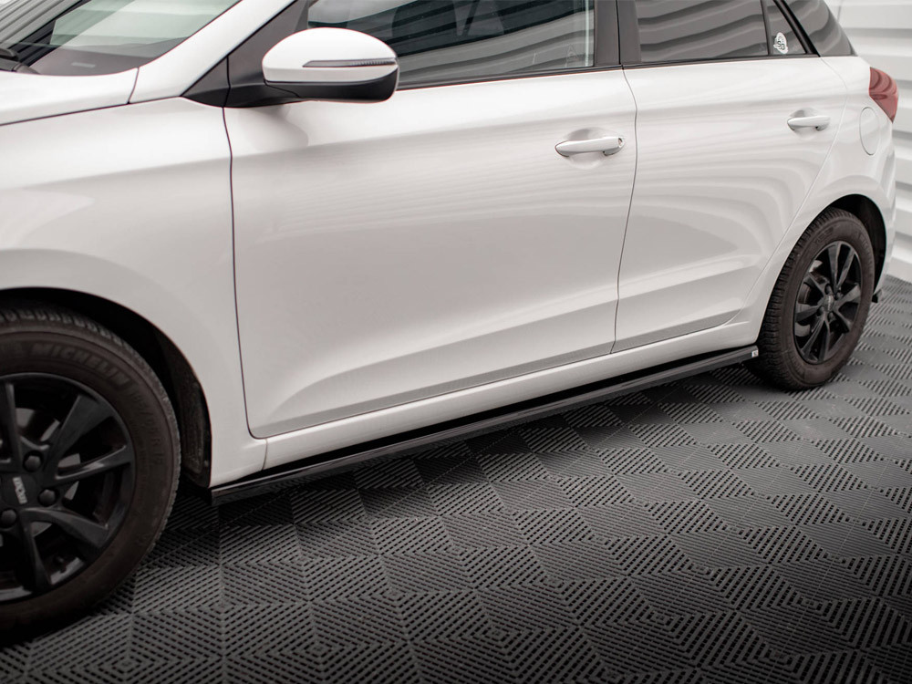 Maxton Side Skirts Diffusers Hyundai I20 Mk2 Facelift